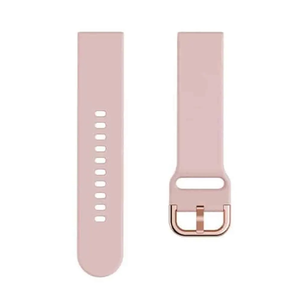 22mm Quick Release Silicone Strap - Pink