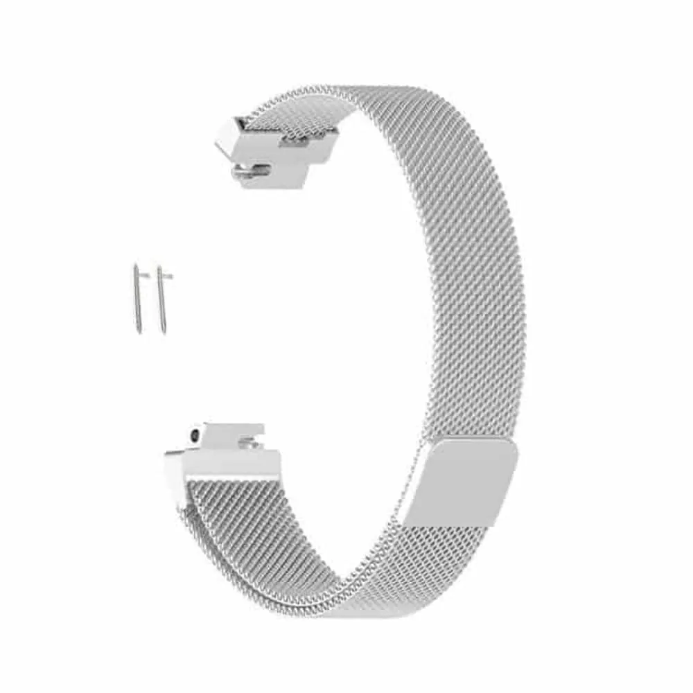 Milanese Strap for Fitbit Inspire/Fitbit Ace 2 - Silver - S-M