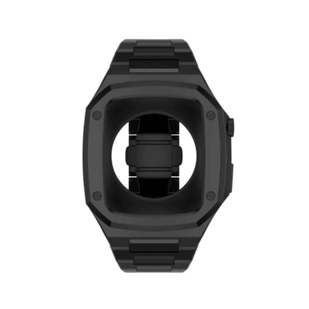 Stainless Steel Strap Compatible with 38mm Apple Watch - Black