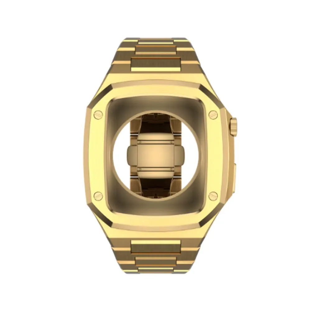 Stainless Steel Strap Compatible with 38mm Apple Watch - Gold