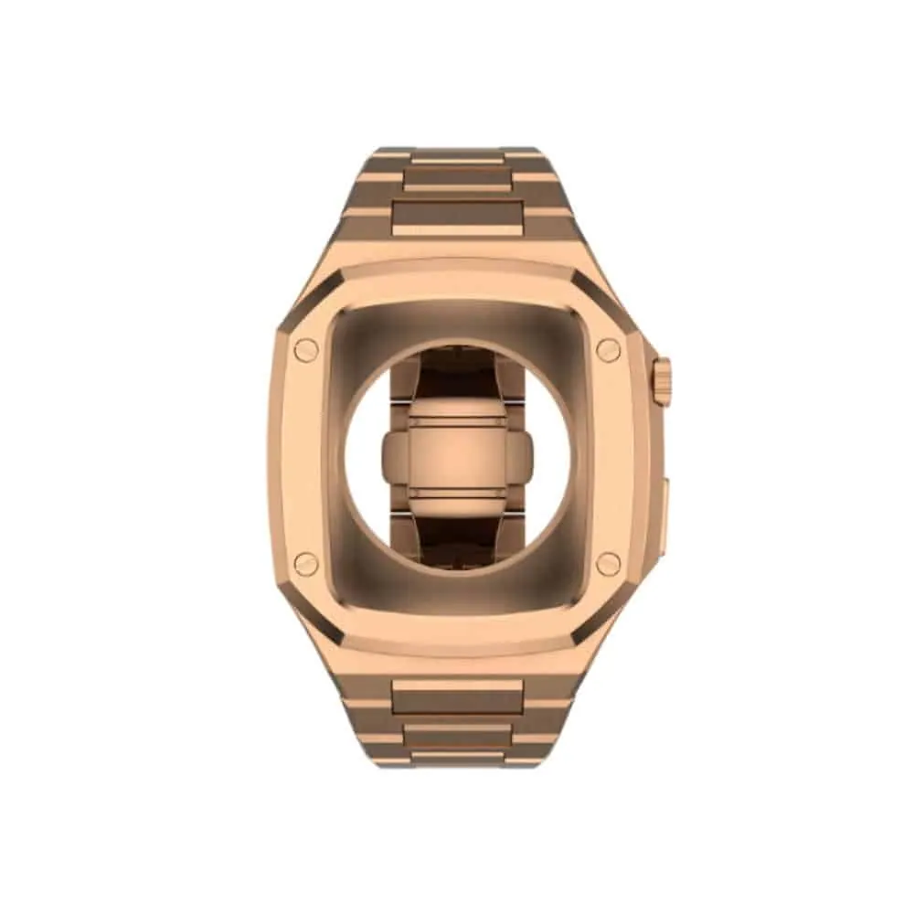 Stainless Steel Strap Compatible with 38mm Apple Watch - Rose Gold