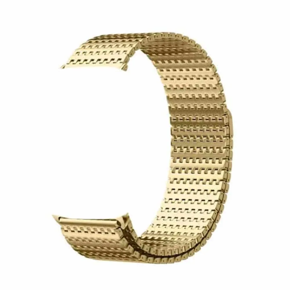 Needle chain magnetic absorption steel band for Apple 38/40/41mm watch - Gold