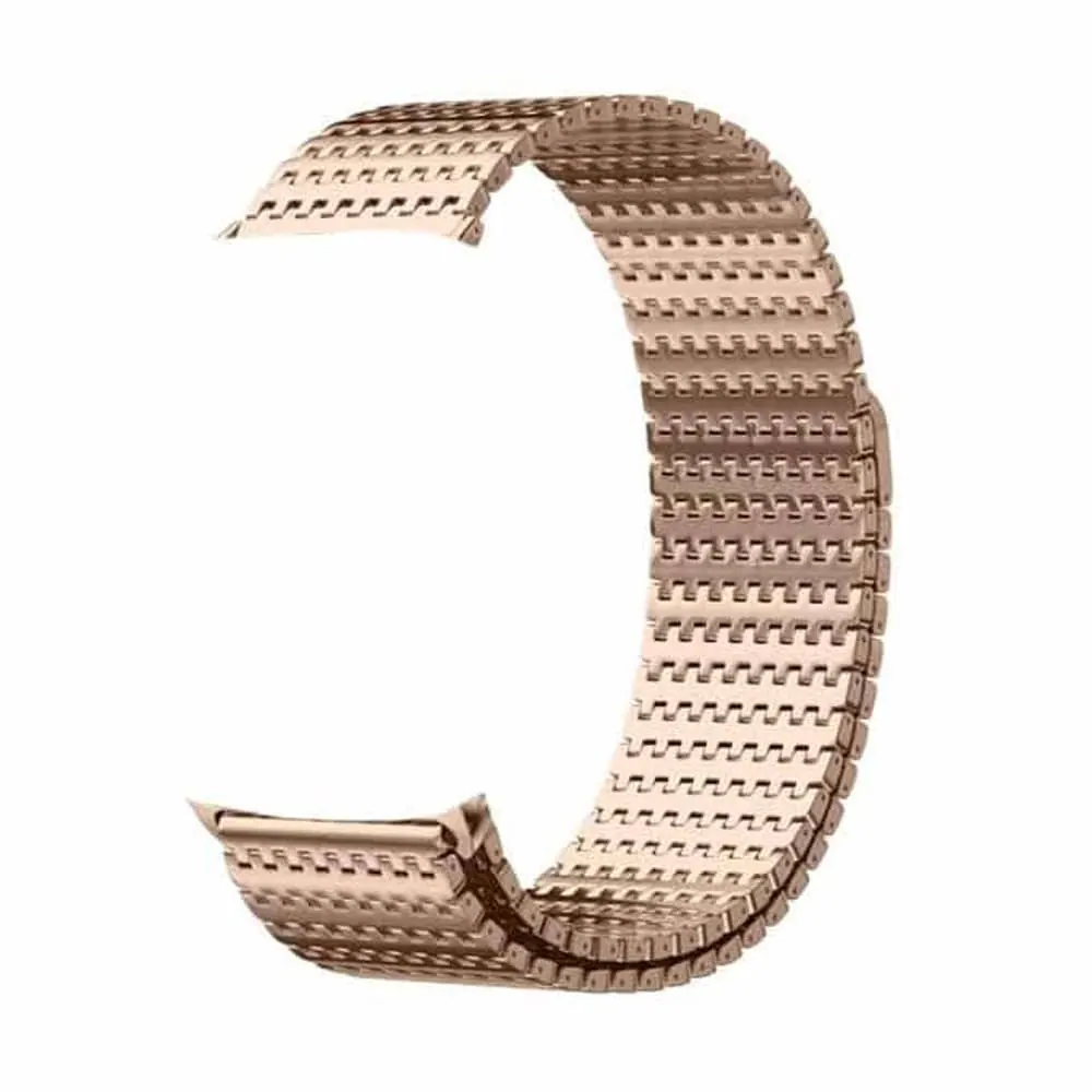 Needle chain magnetic absorption steel band for Apple 42/44/45/49mm watch - Rose Gold