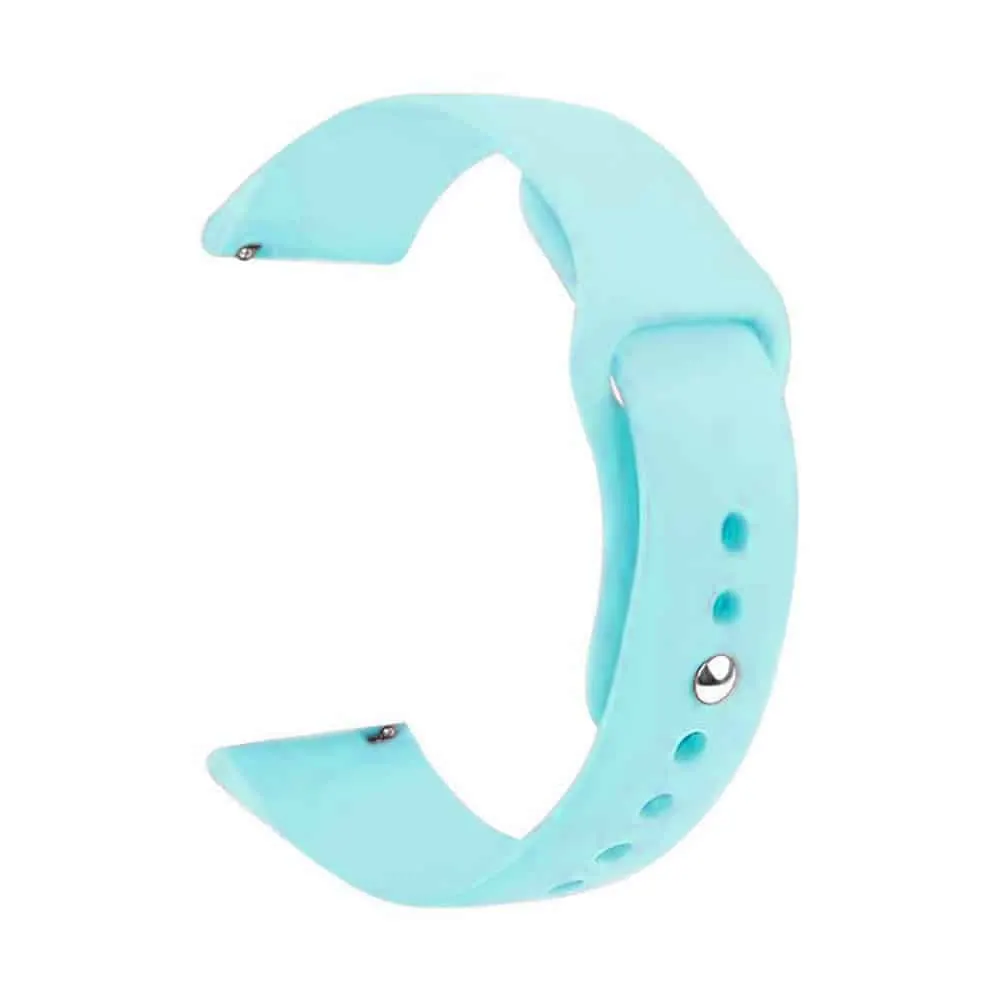 Silicone Strap for 38/40/41mm Apple Watch(S/M) - Light Blue