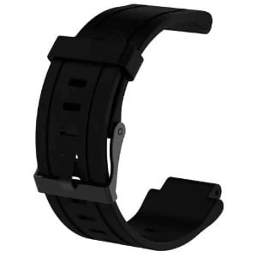 Silicone Strap Compatible with Garmin Forerunner 225 - Black