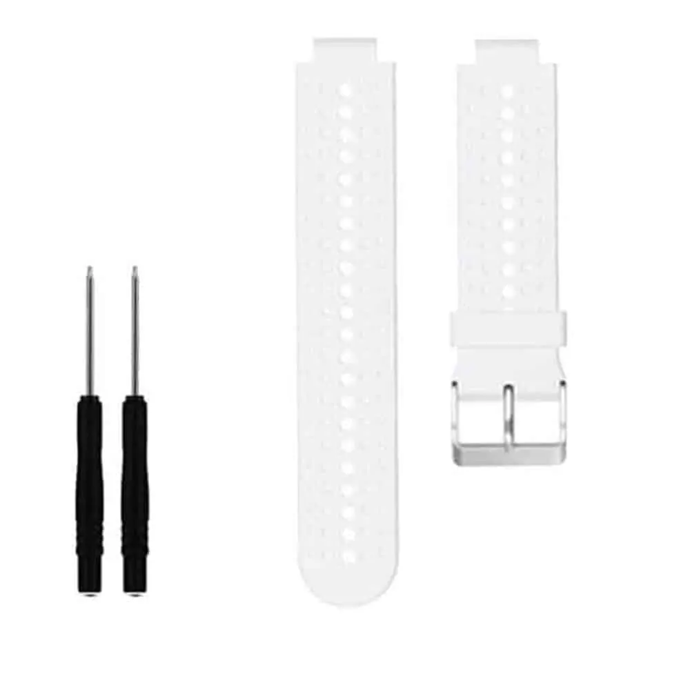 23mm Silicone Strap Forerunner220/230/235/620/630 White