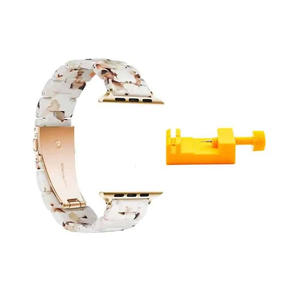 Resin Strap for Apple 38/40/41mm - Spring Marble