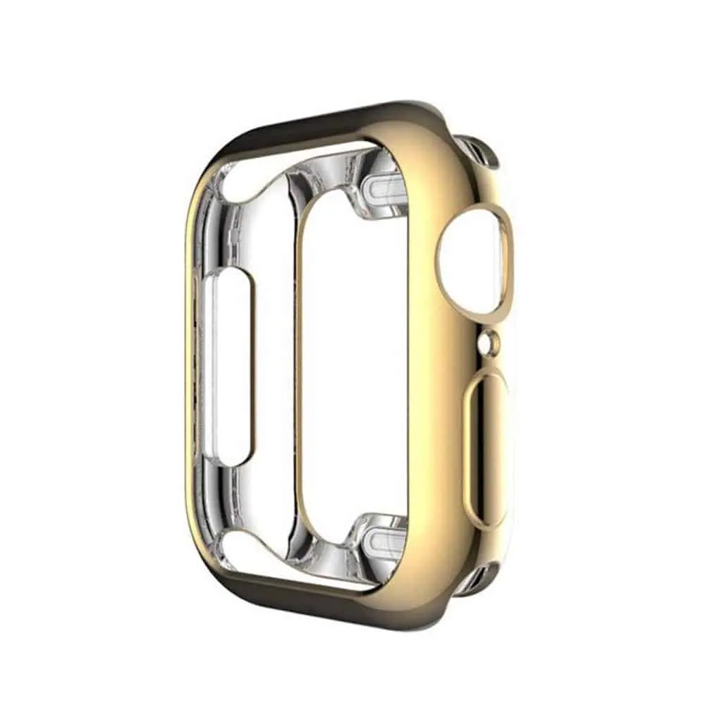 Full Around TPU Protective case for 44mm Apple iWatch - Gold