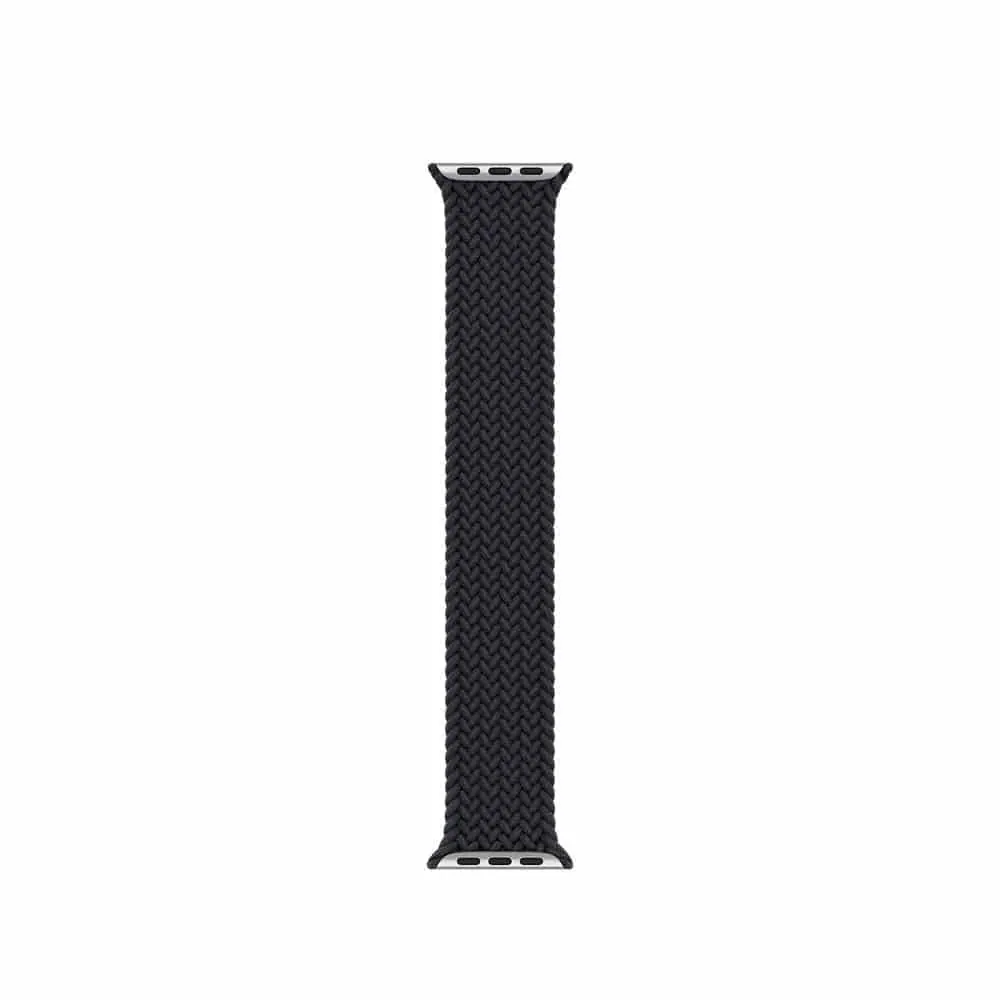 Elastic Nylon Strap for 42/44/45/49mm Apple Watch (160mm)- Black