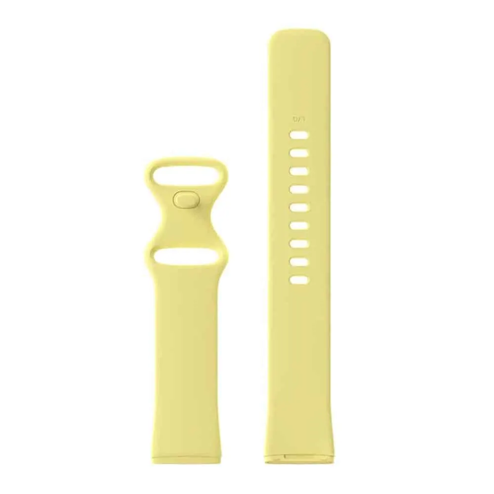 Fitbit Versa 3 Silicone Strap -Yellow (M/L)