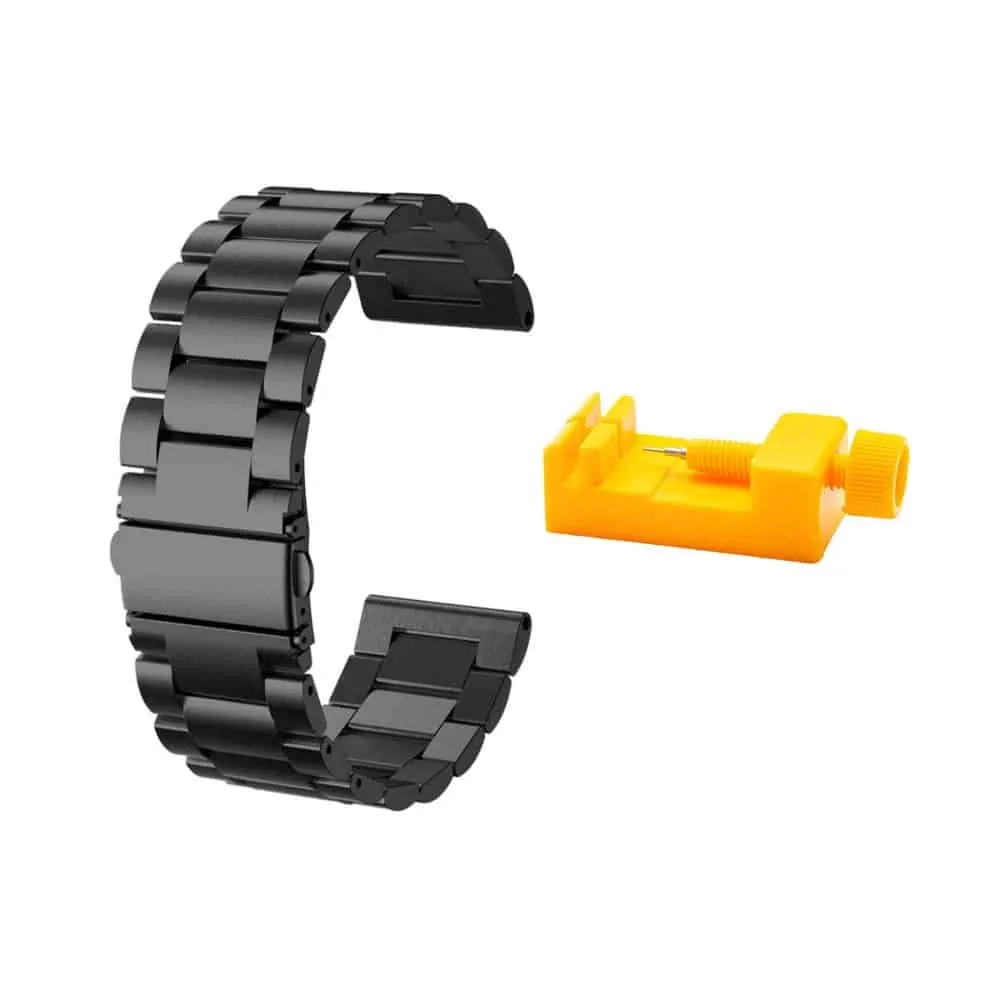 26mm PinFit Stainless Steel Strap w/ Tool for Garmin Fenix 3