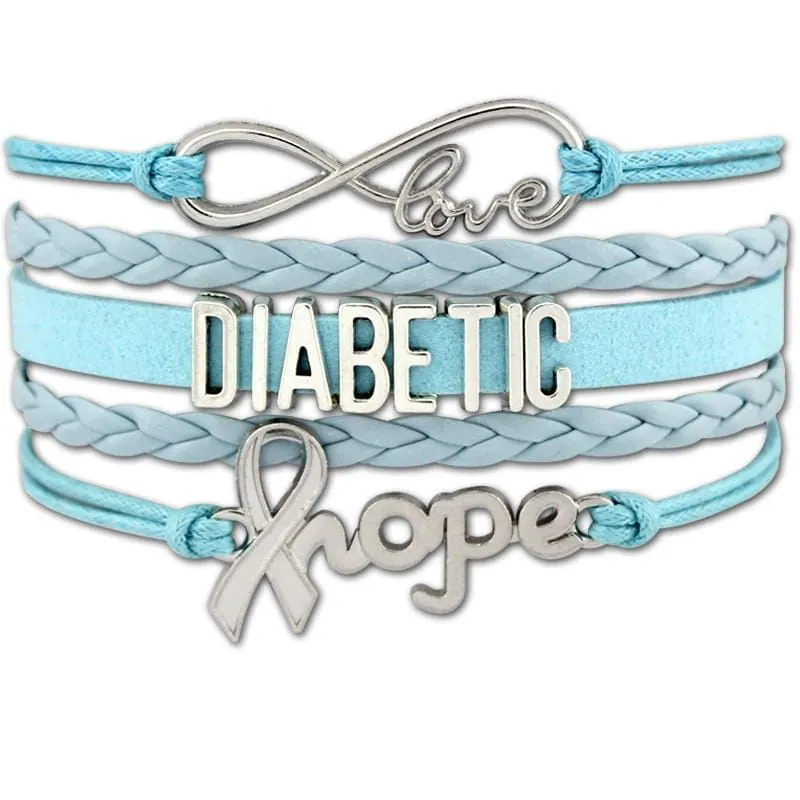 Diabetic Bracelet,5pcs/set size:(18cm)