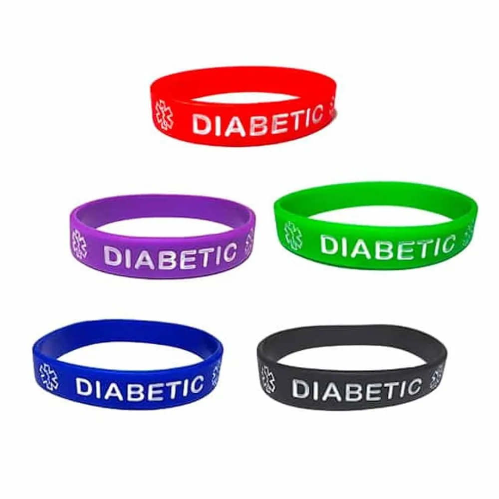 Diabetic Bracelet,5pcs/set size:(22cm)