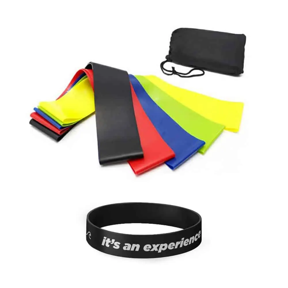 Fit Simplify resistance Loop Exercise Bands - Set of 5