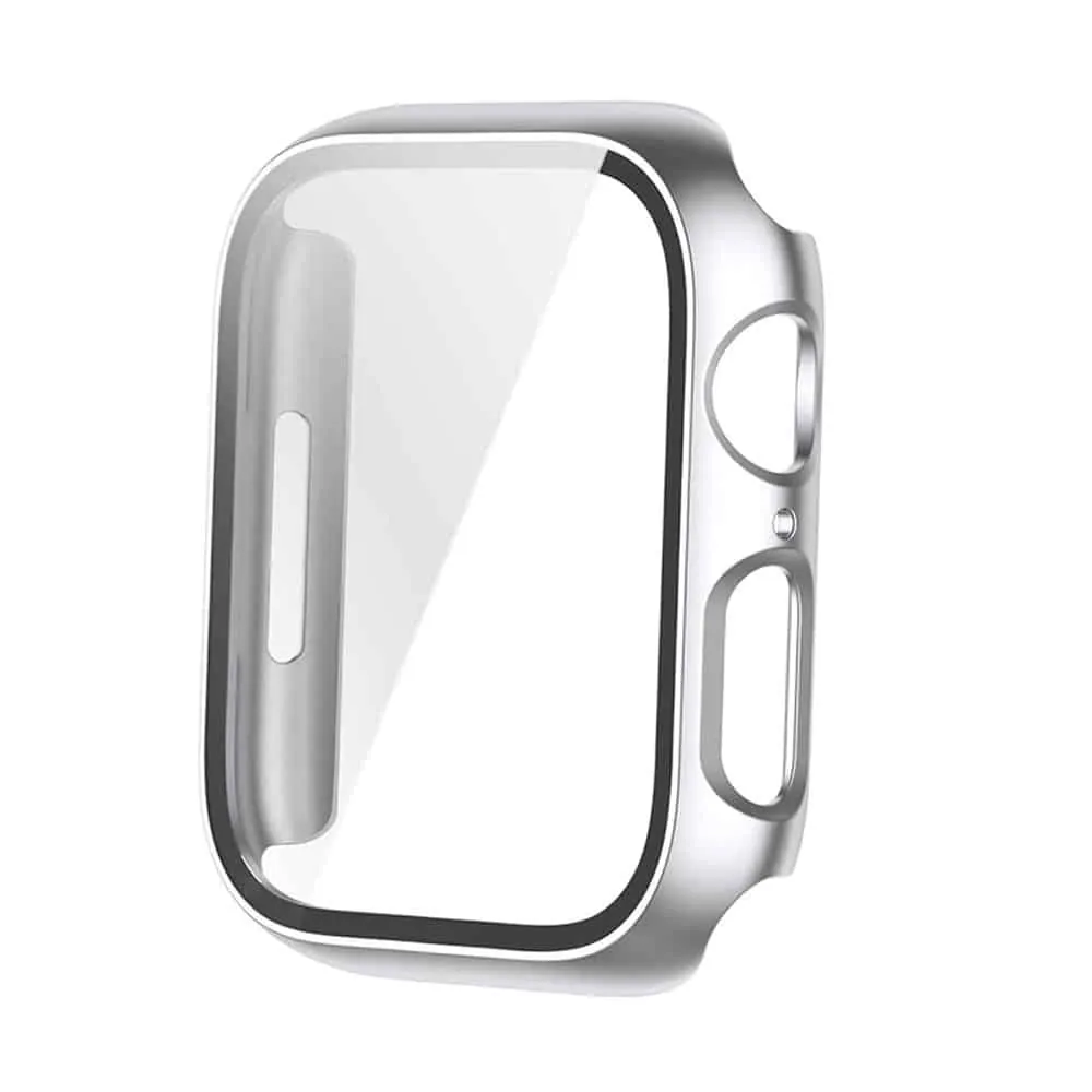 Protective frame case for Apple iWatch 7 (45mm) - Silver