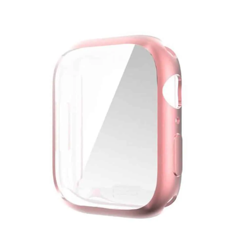 Protective frame case for Apple iWatch 7 (45mm) - Pink