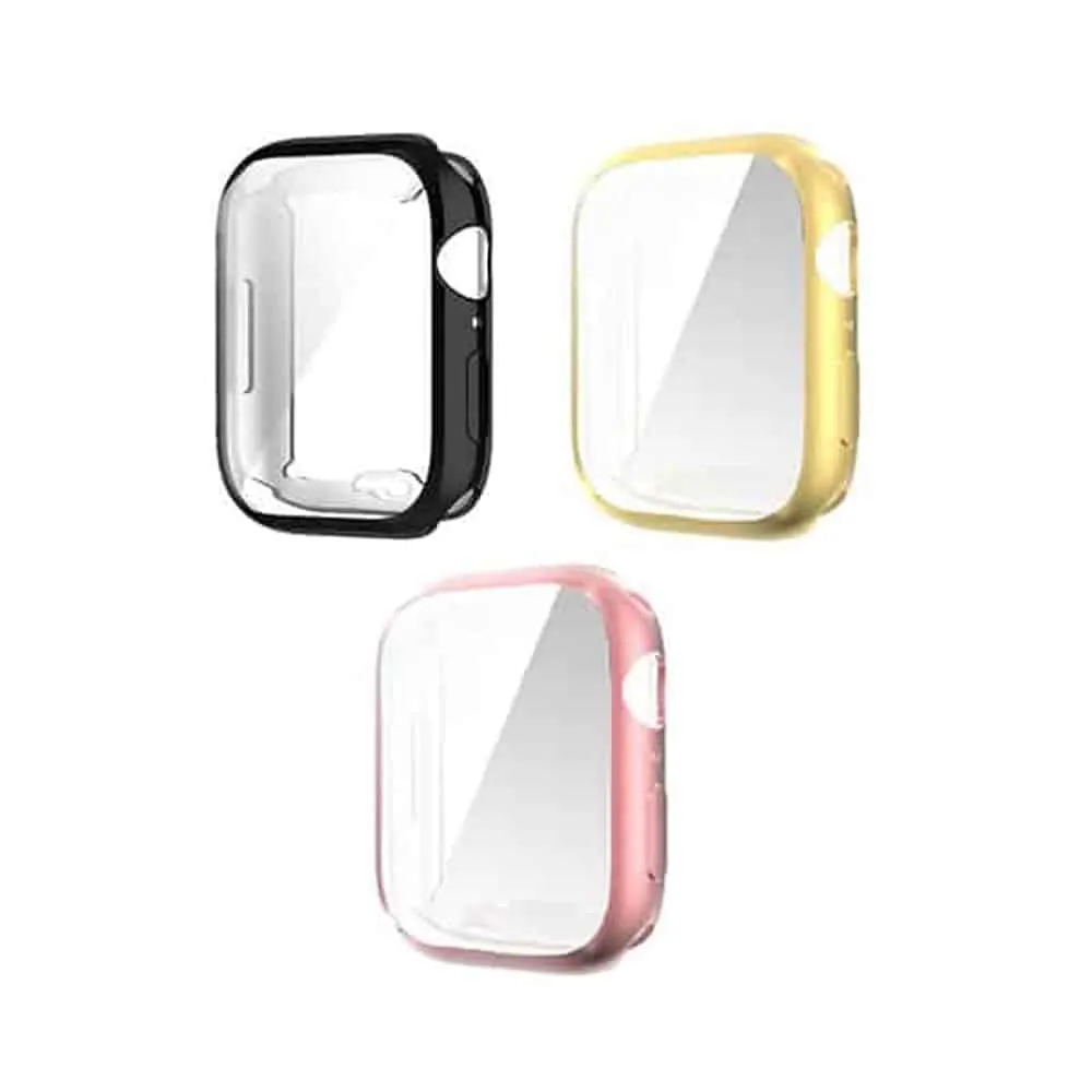 45mm Frame Case Compatible with Apple Watch 7 - Silver