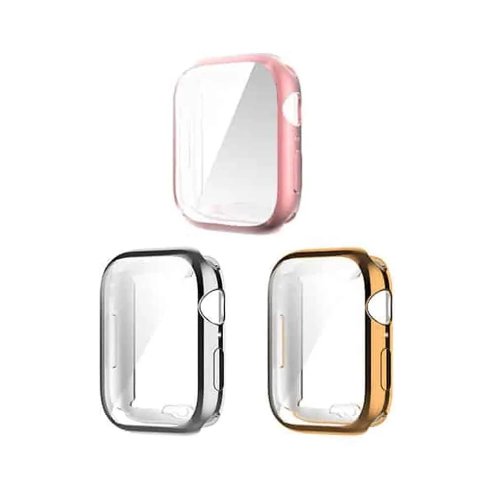 45mm Frame Case Compatible with Apple Watch 7 - Pink