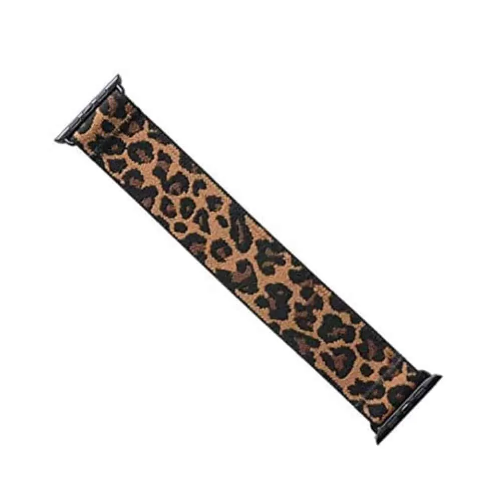 38/40/41mm Apple Watch nylon strap - Leopard (S-M)