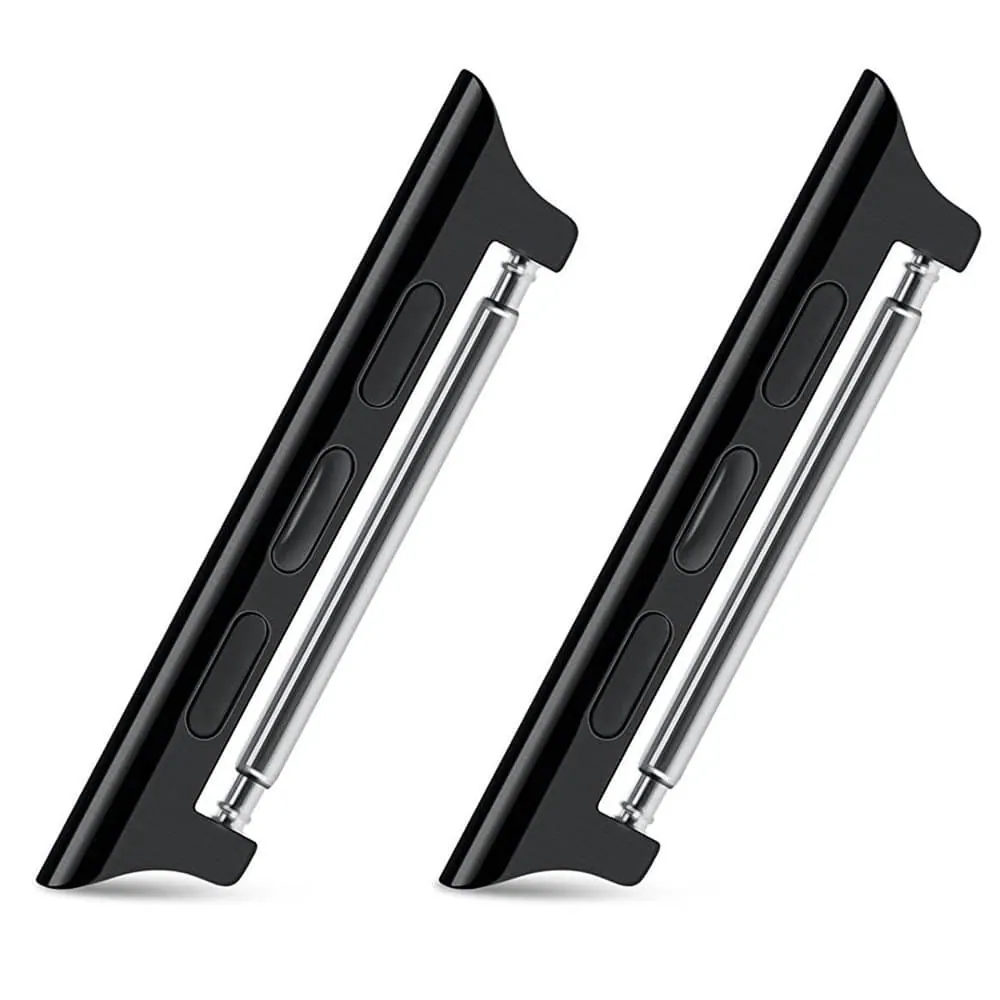 Replacement Lugs for 38/40/41 mm Apple Watch- Black