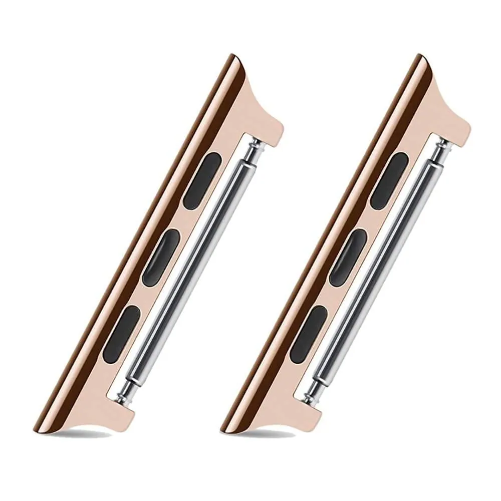 Replacement Lugs for 38/40/41 mm Apple Watch- Rose Gold