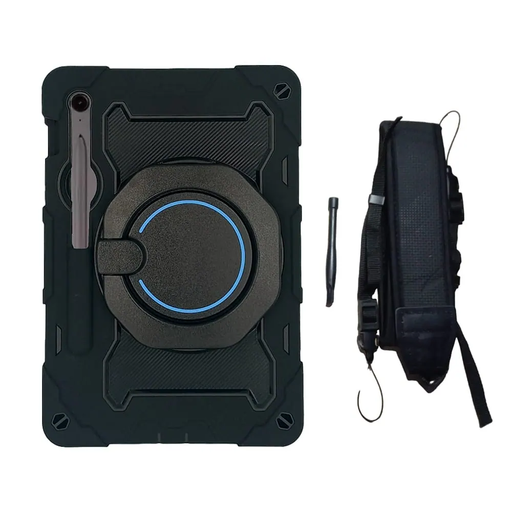 Samsung Galaxy Tab S9 Protective Cover Case with Strap