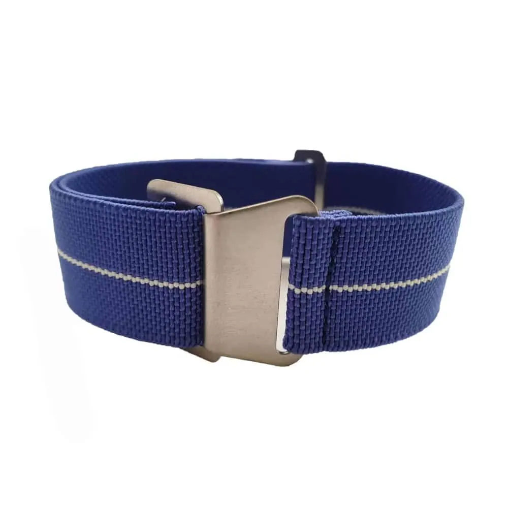22mm PinFit Paratrooper Nylon Strap - Blue