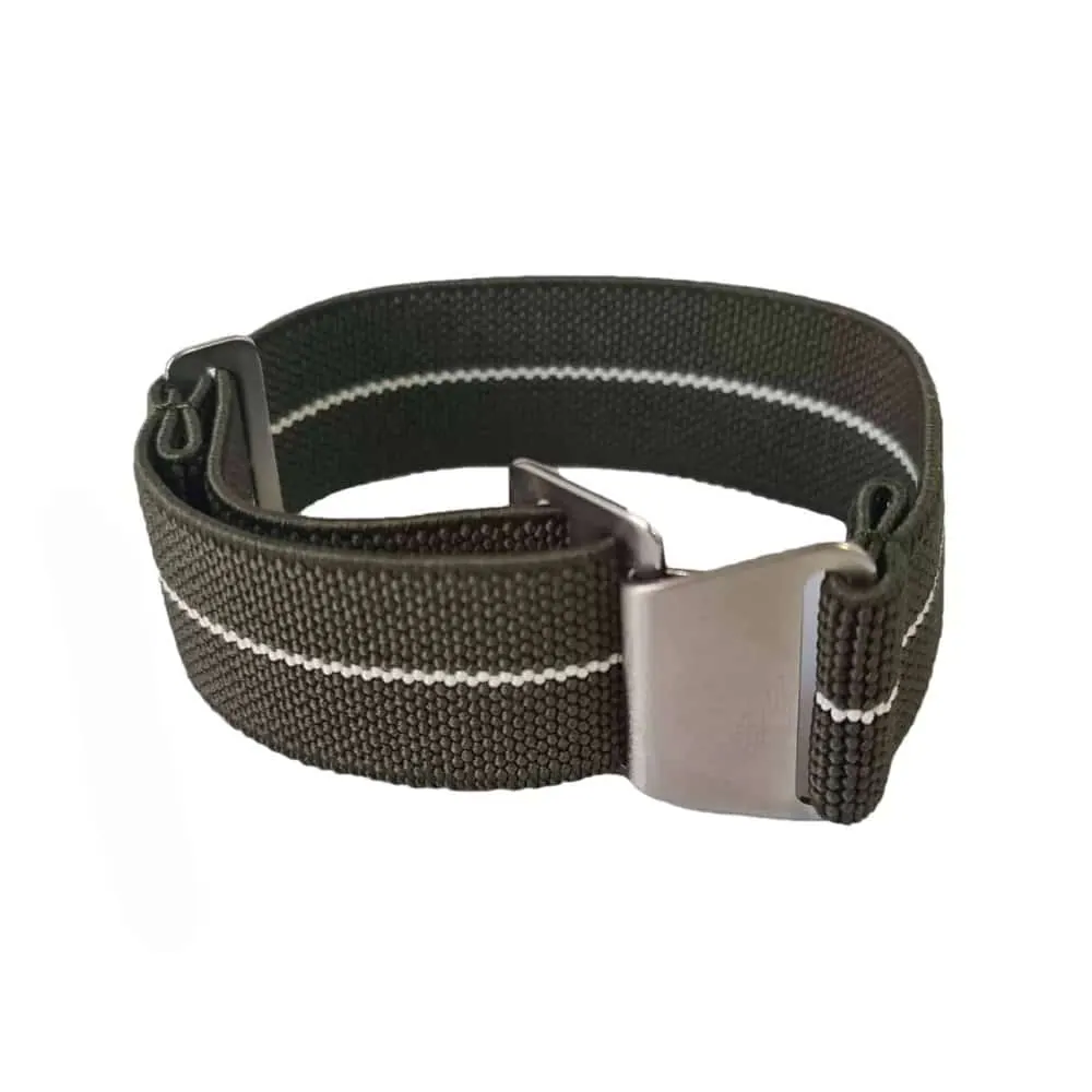 24mm PinFit Paratrooper Nylon Strap - Army Green