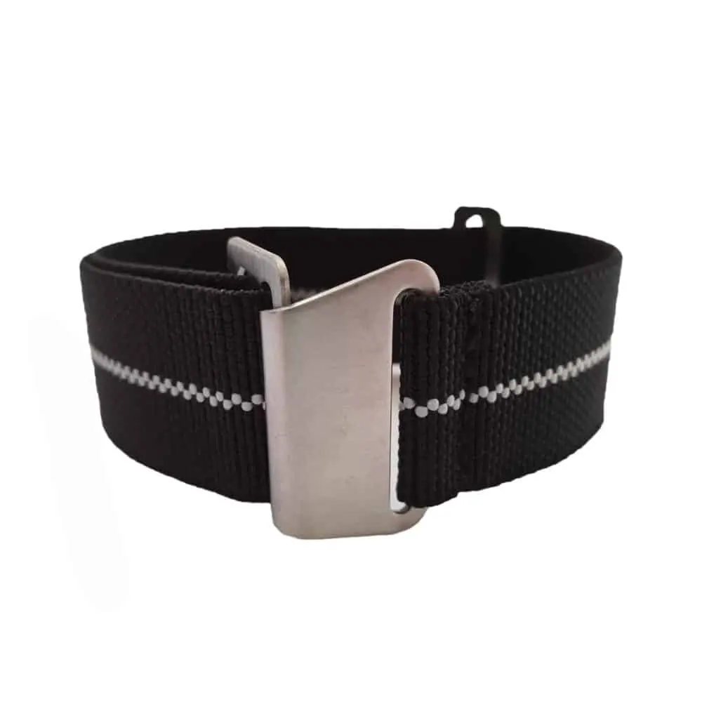 24mm PinFit Paratrooper Nylon Strap - Black