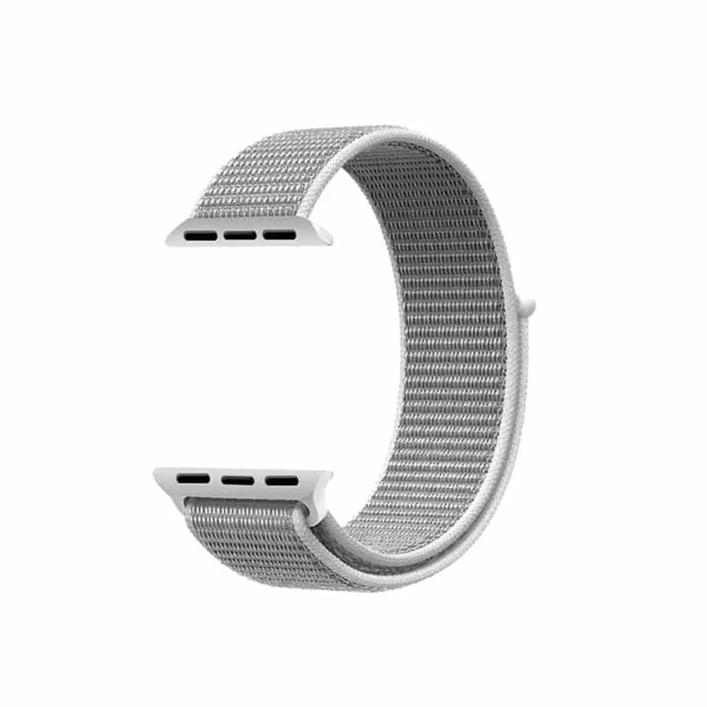 Velcro Nylon Strap 38/40/41mm Apple Watch -Grey