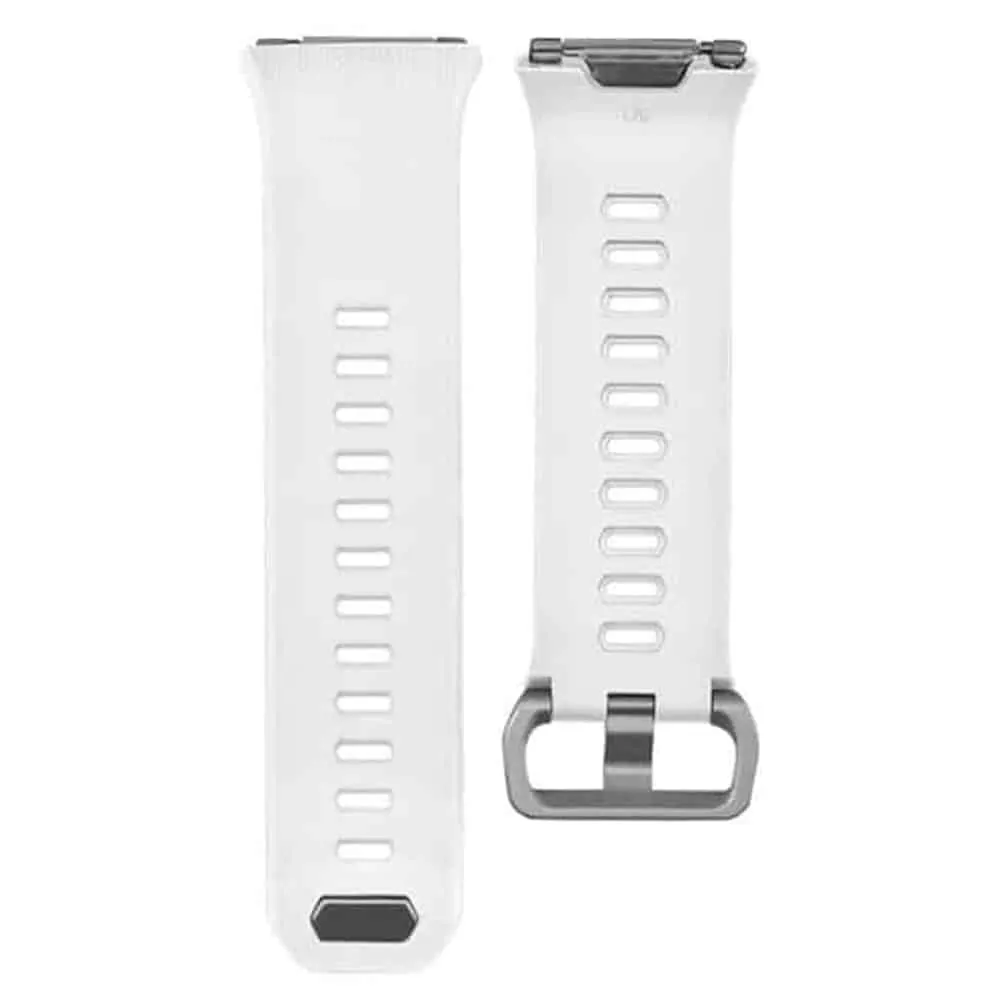 Replacement Silicone Strap for Fitbit Ionic - White - S-M