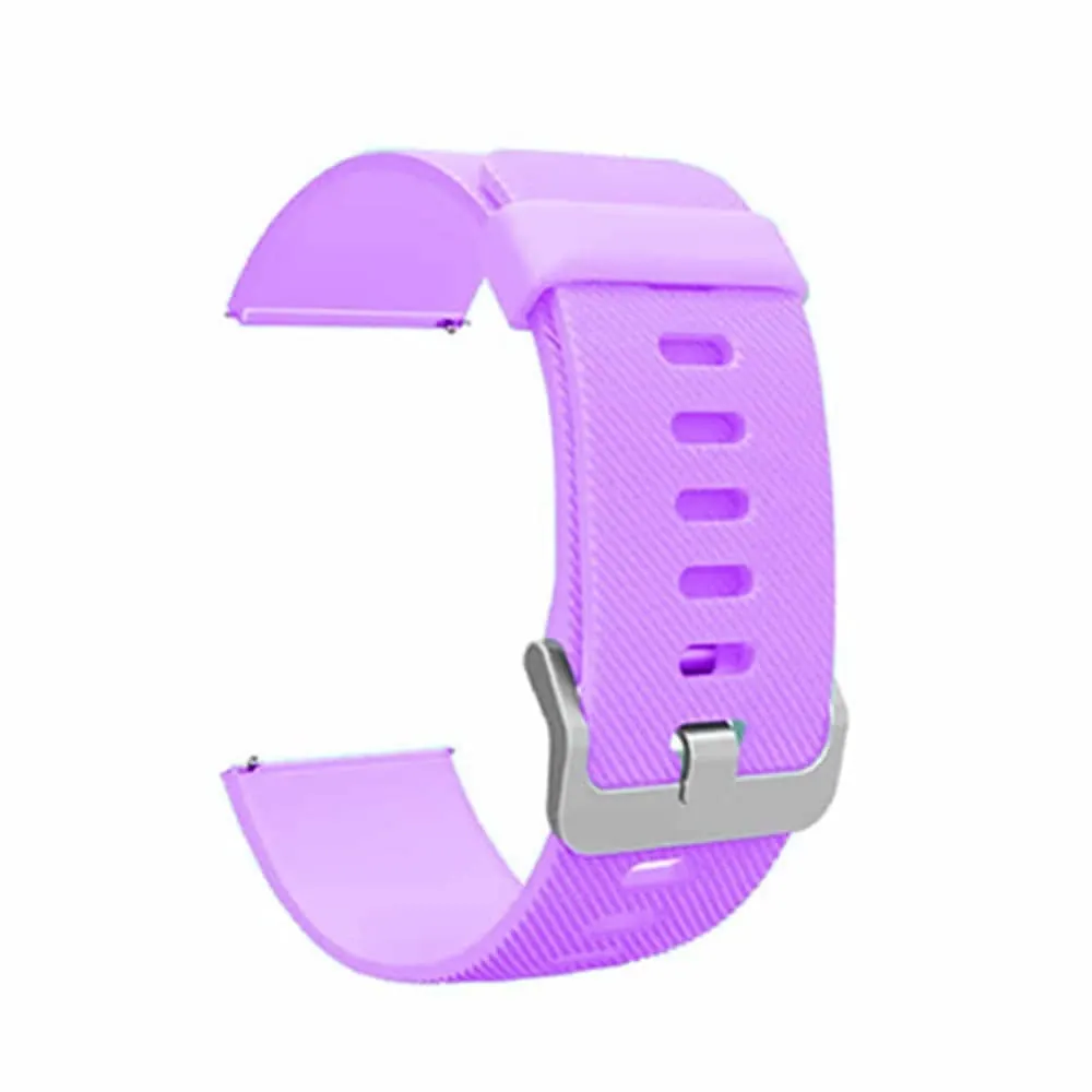 22mm Quick Release Silicone Strap - Purple