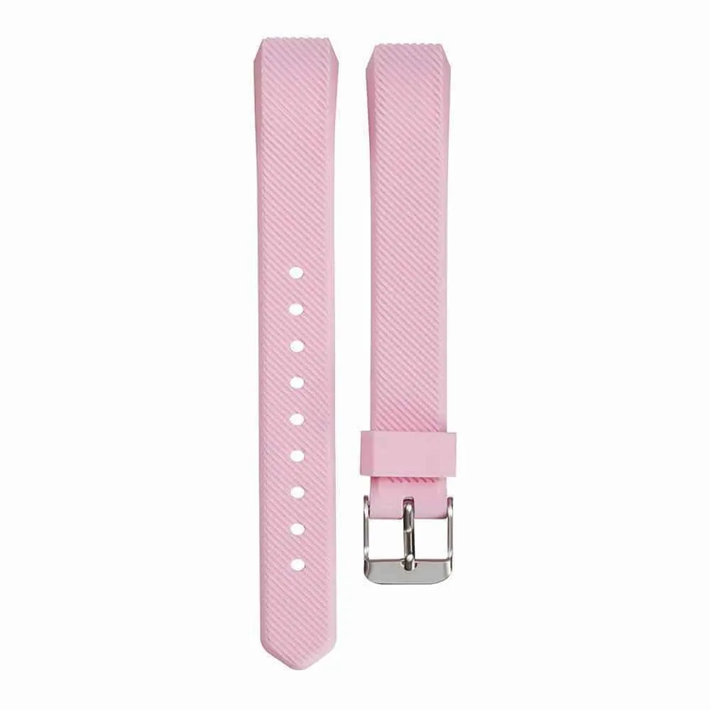 Silicone Strap for Fitbit Alta/Alta HR/Fitbit Ace (S/M) - Pink
