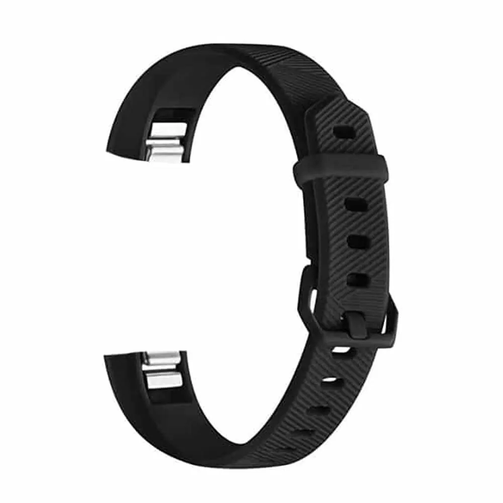 Silicone Strap for Fitbit Alta (M/L) - Black