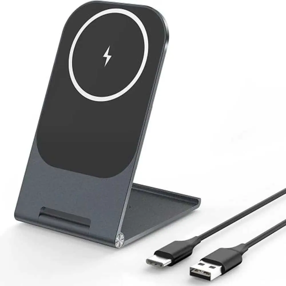 15W MagSafe Magnetic Folding Wireless Charger Stand for iPhone