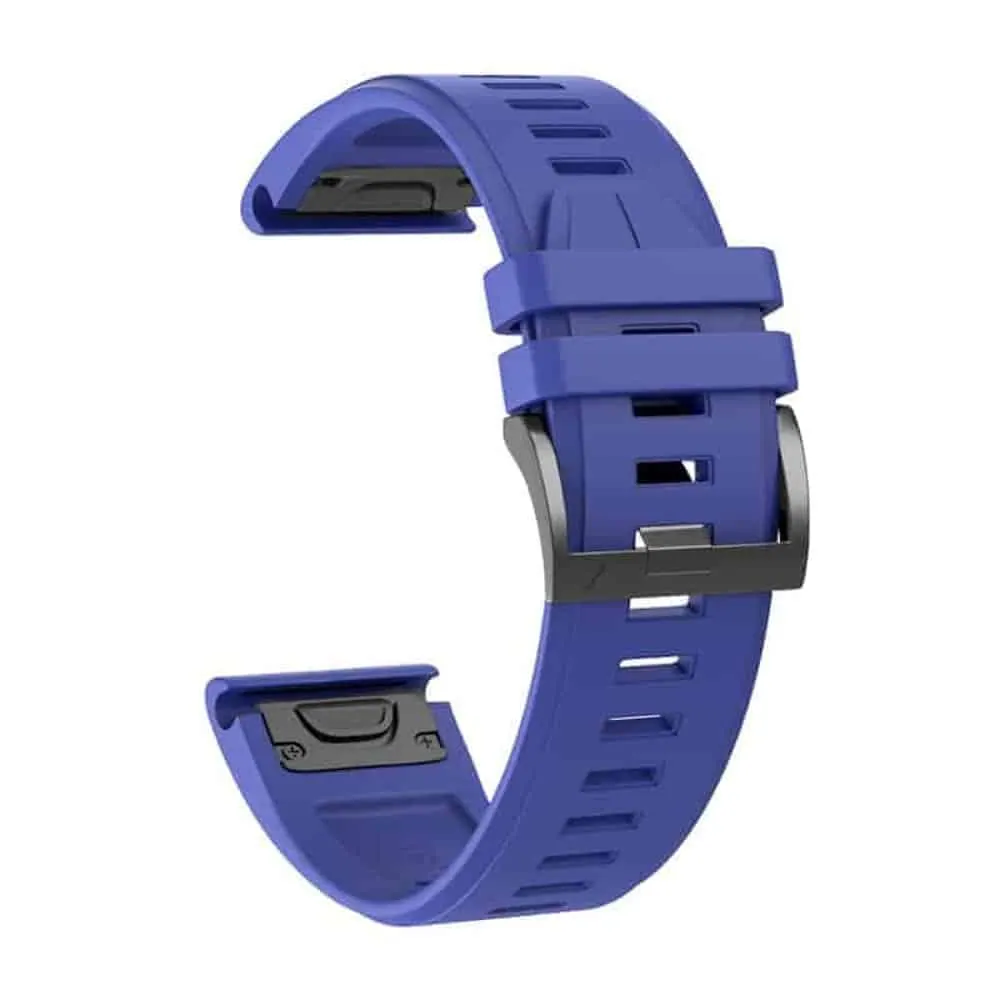 22mm EasyFit Silicone Strap for Garmin - Blue