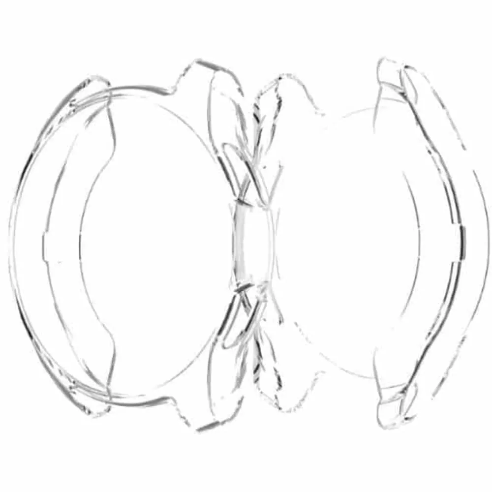PC Hollow Case for samsung galaxy watch 6 - 44MM Clear