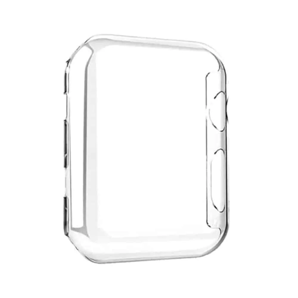TPU Protective Screen Case for 42mm Apple Watch - Clear