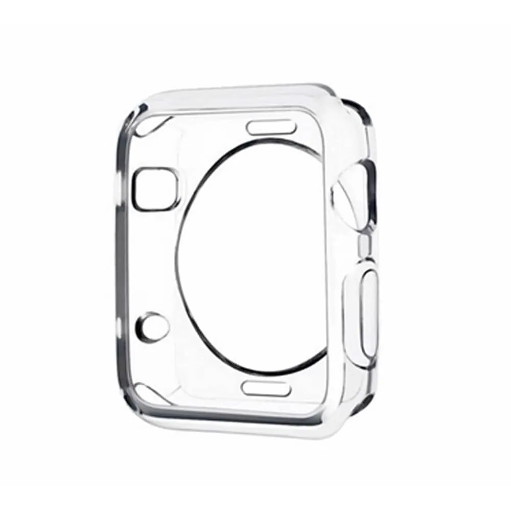 42mm Apple Watch Anti-Scratch/Shock Protective Case- Clear
