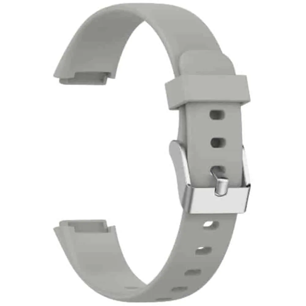 Silicone Strap for Fitbit Luxe 5 S/M - Grey