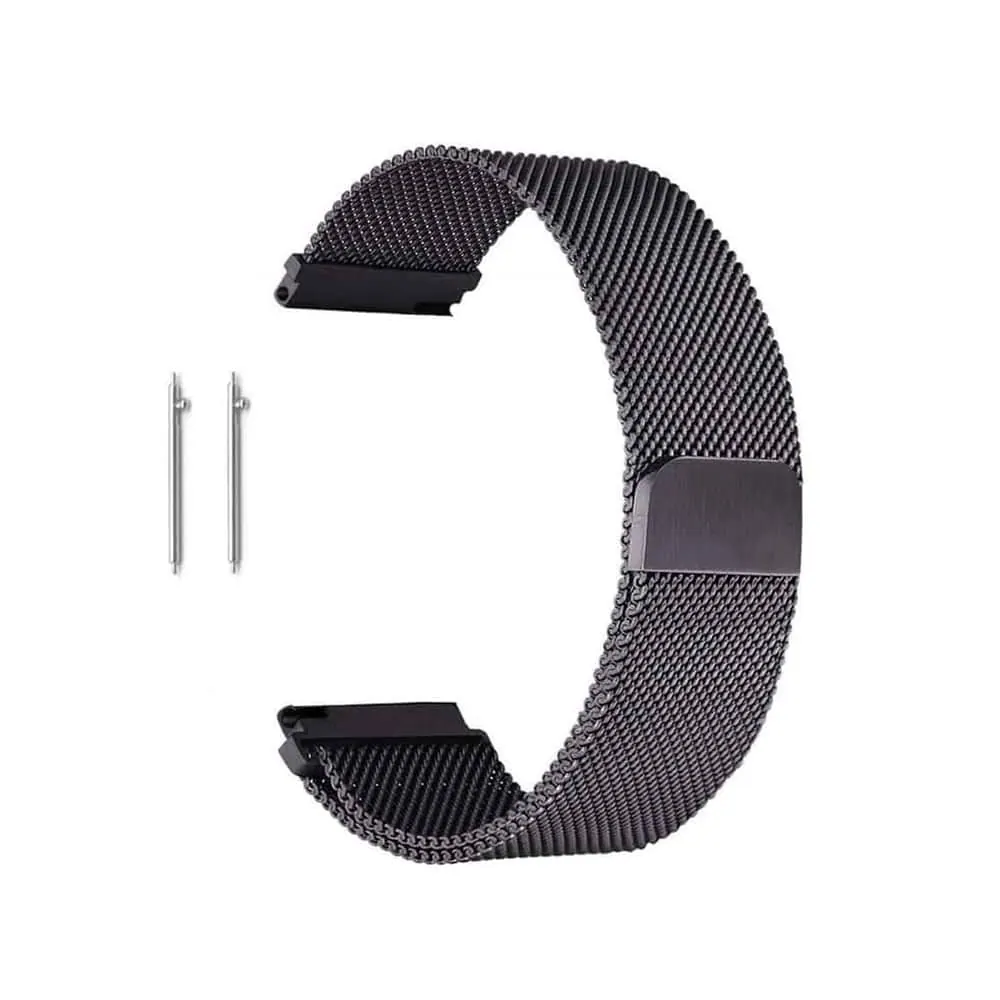 20mm Milanese Loop Strap for Samsung Galaxy Watch - Black