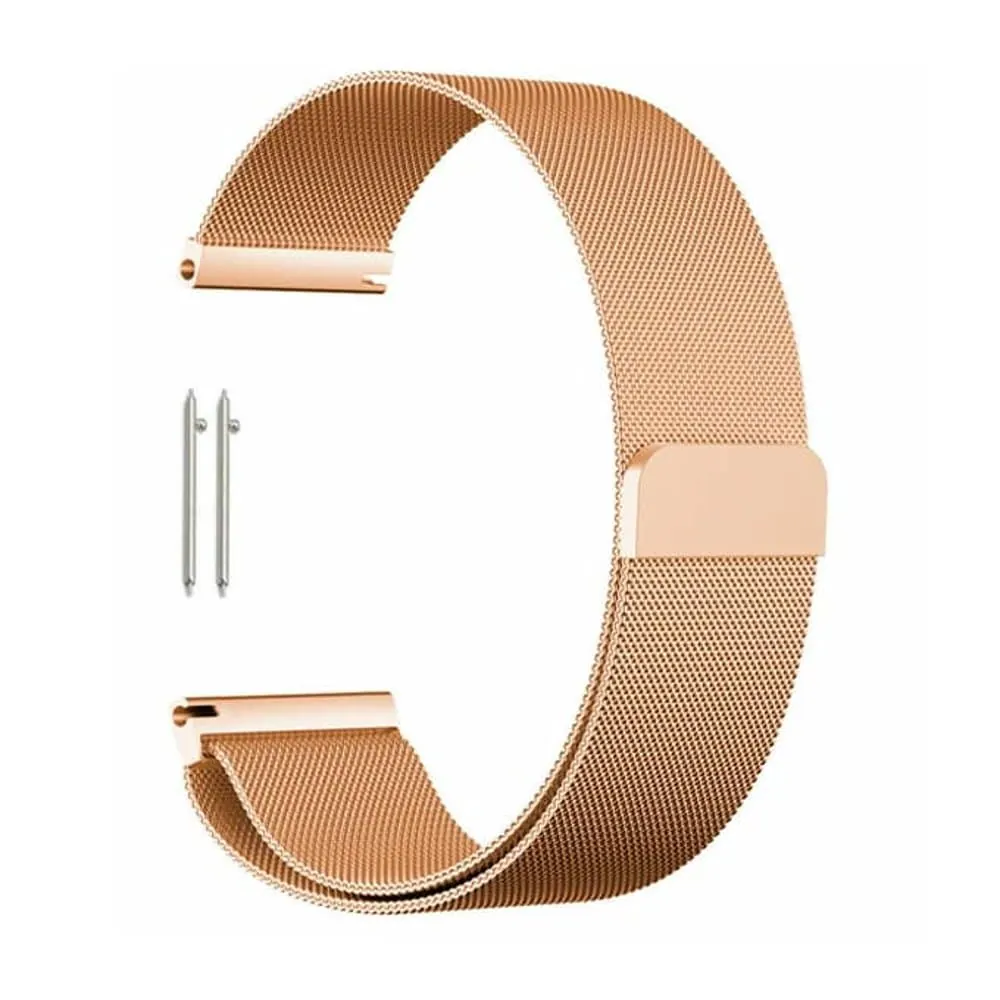 20mm Milanese Loop Strap for Samsung Galaxy Watch - Rose Gold