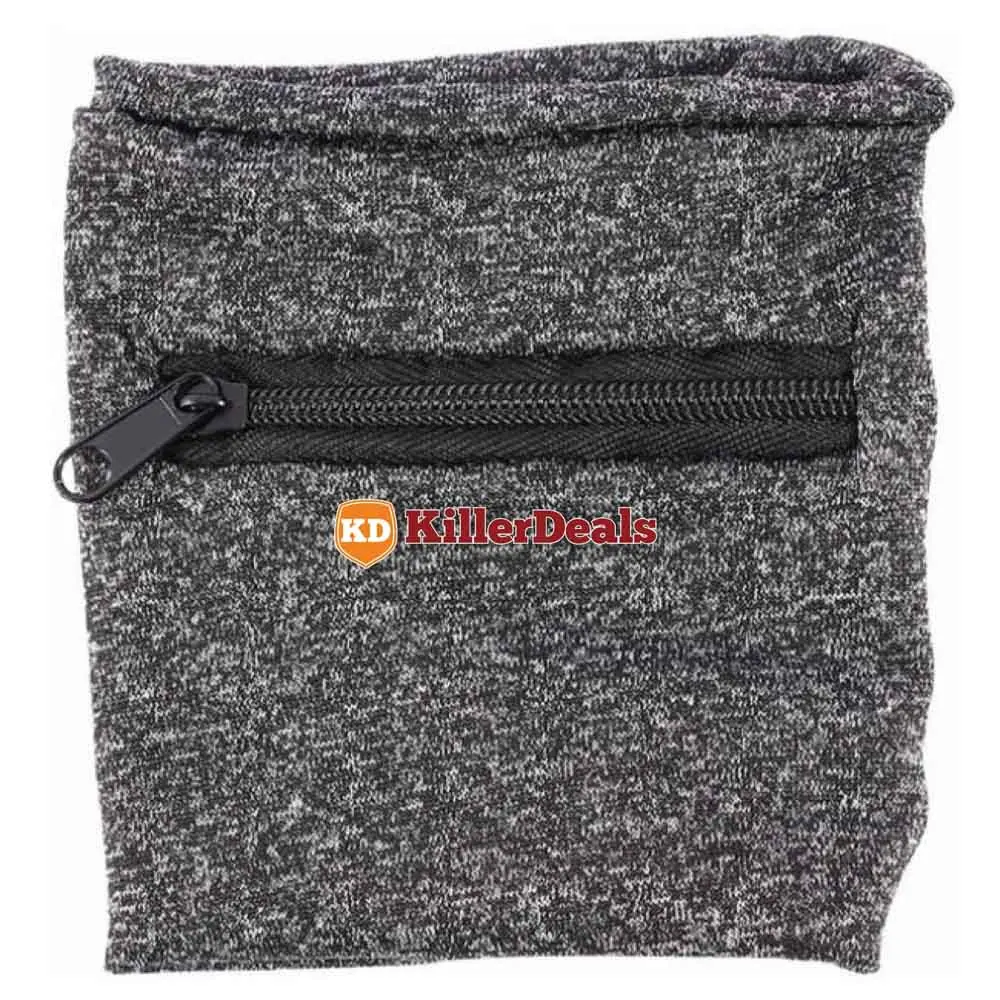 Unisex Outdoor Running Hiking Zipper Bag Wrist Storage Pouch