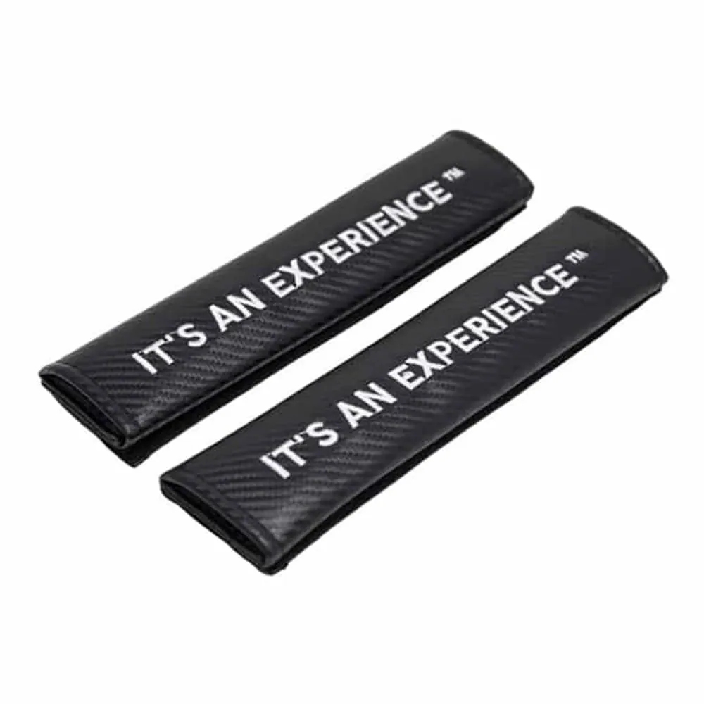 "It's An Experience" Padded Car Seat Belt Cover Protectors x2