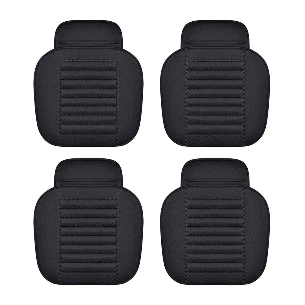 Premium PU Leather Universal Car Seat Cover Protector x4