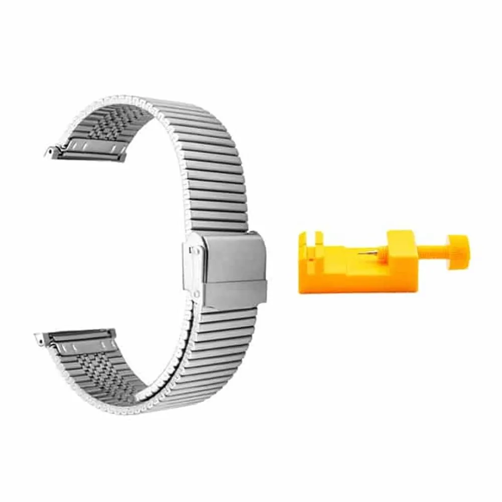 Stainless steel strap for 42/44/45/49mm Apple Watch - Silver + Link removal tool