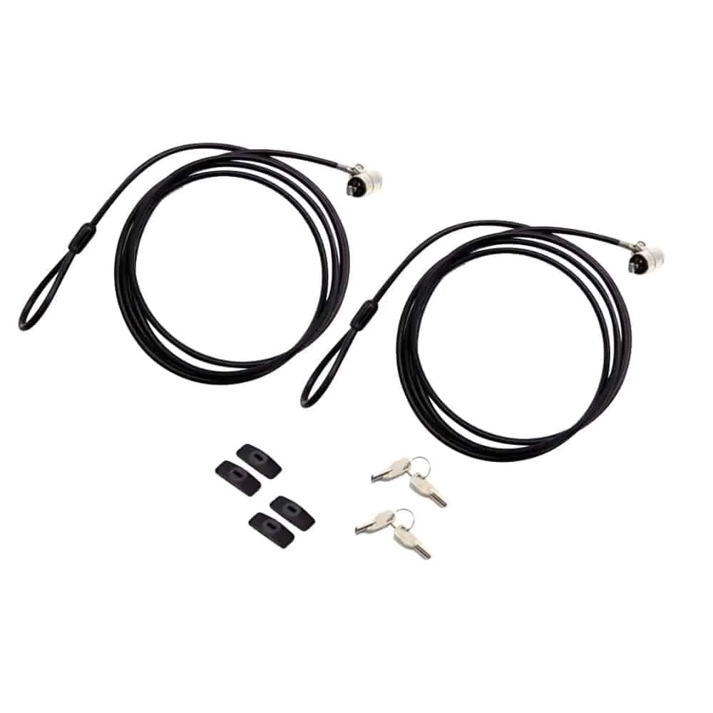 Anti-Theft Hardware Cable Lock- PC, Laptop, Tablet & Phone x2