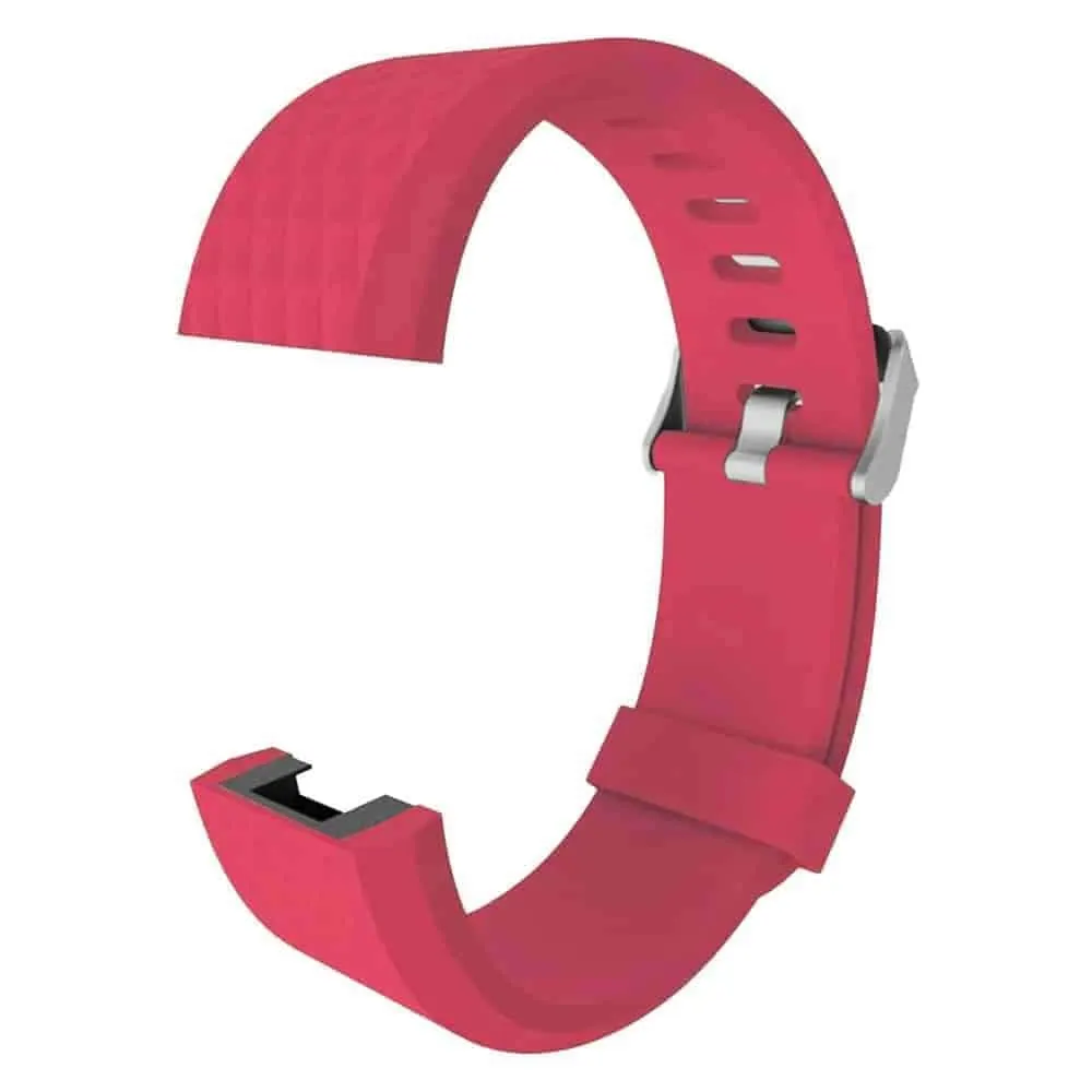 Silicone Strap for Fitbit Charge 2 S/M - Red