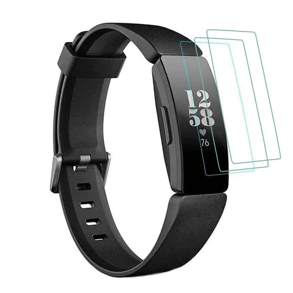 37mm Glass Screen Protector for Fitbit Inspire/ HR x3
