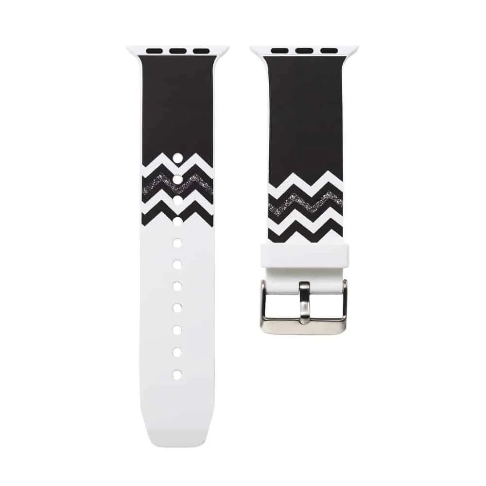 Silicone Strap Compatible with Apple Watch - L